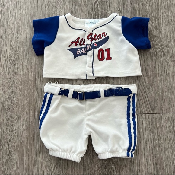 Build-A-Bear Other - Build A Bear Workshop All Star BABW Baseball Outfit